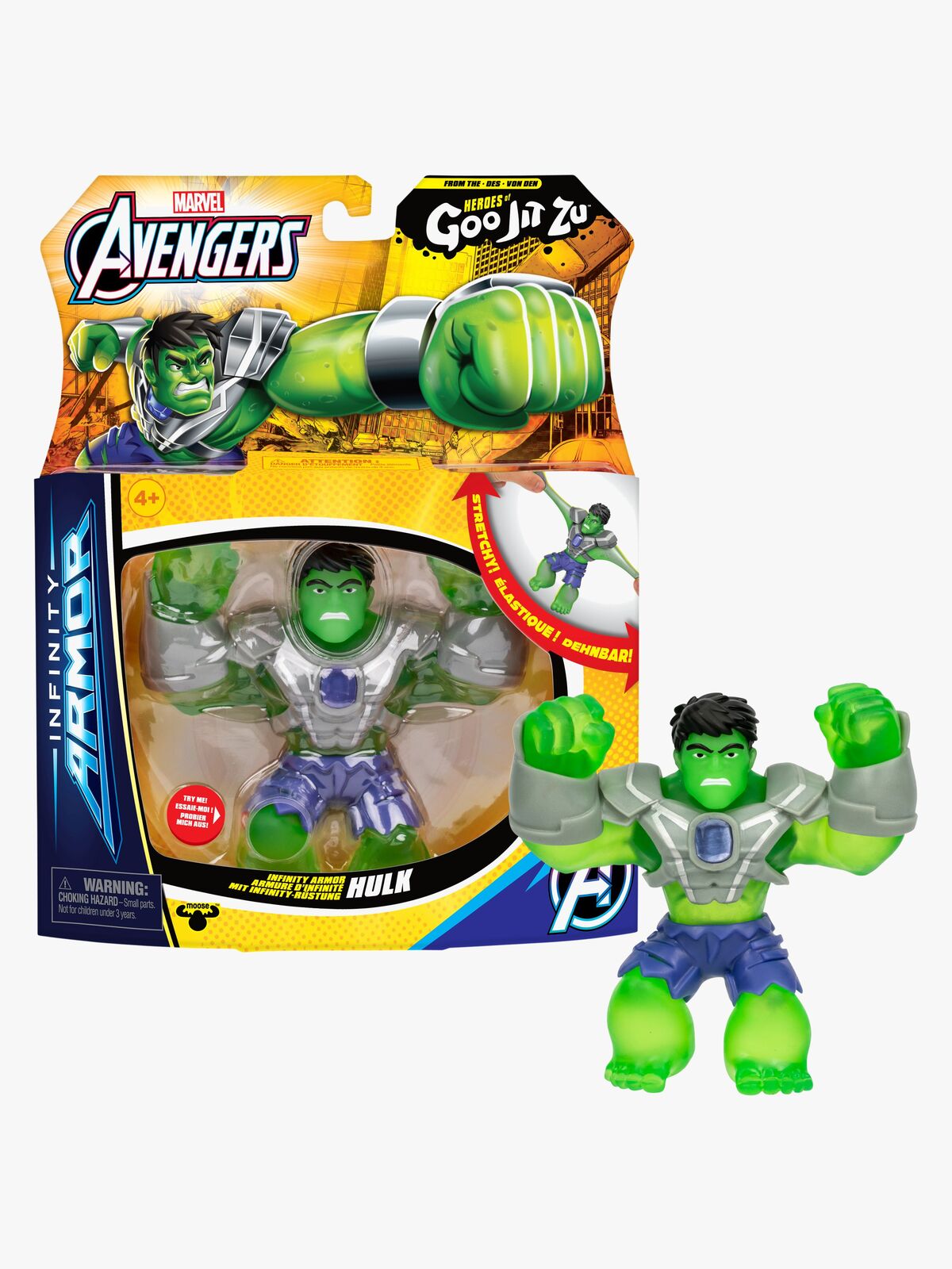 Goo Jit Zu Marvel Actionfigur Hulken
