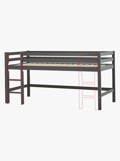 Hoppekids Halvhög Modul ECO Dream 90x200 cm, Smoked Pearl
