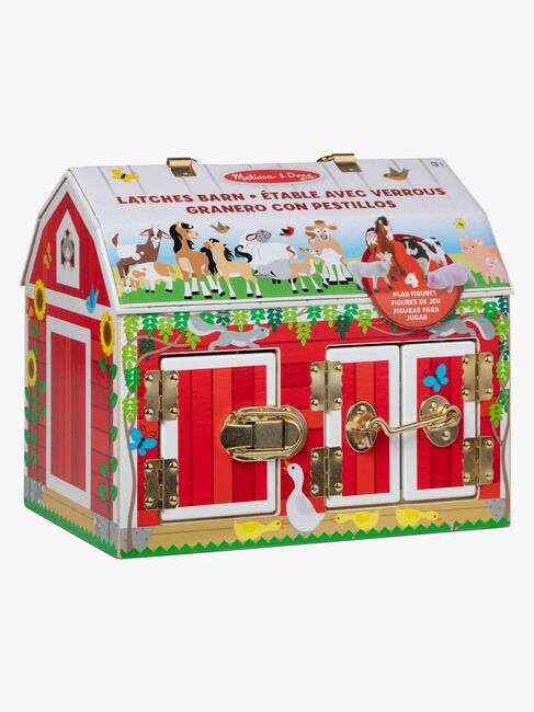 Melissa & Doug Ladugård med Dörrar & Djur