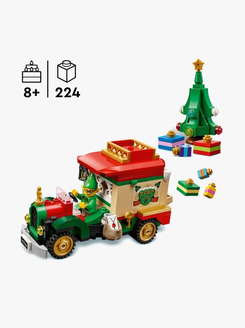 LEGO Iconic 40746 Jultomtens budbil