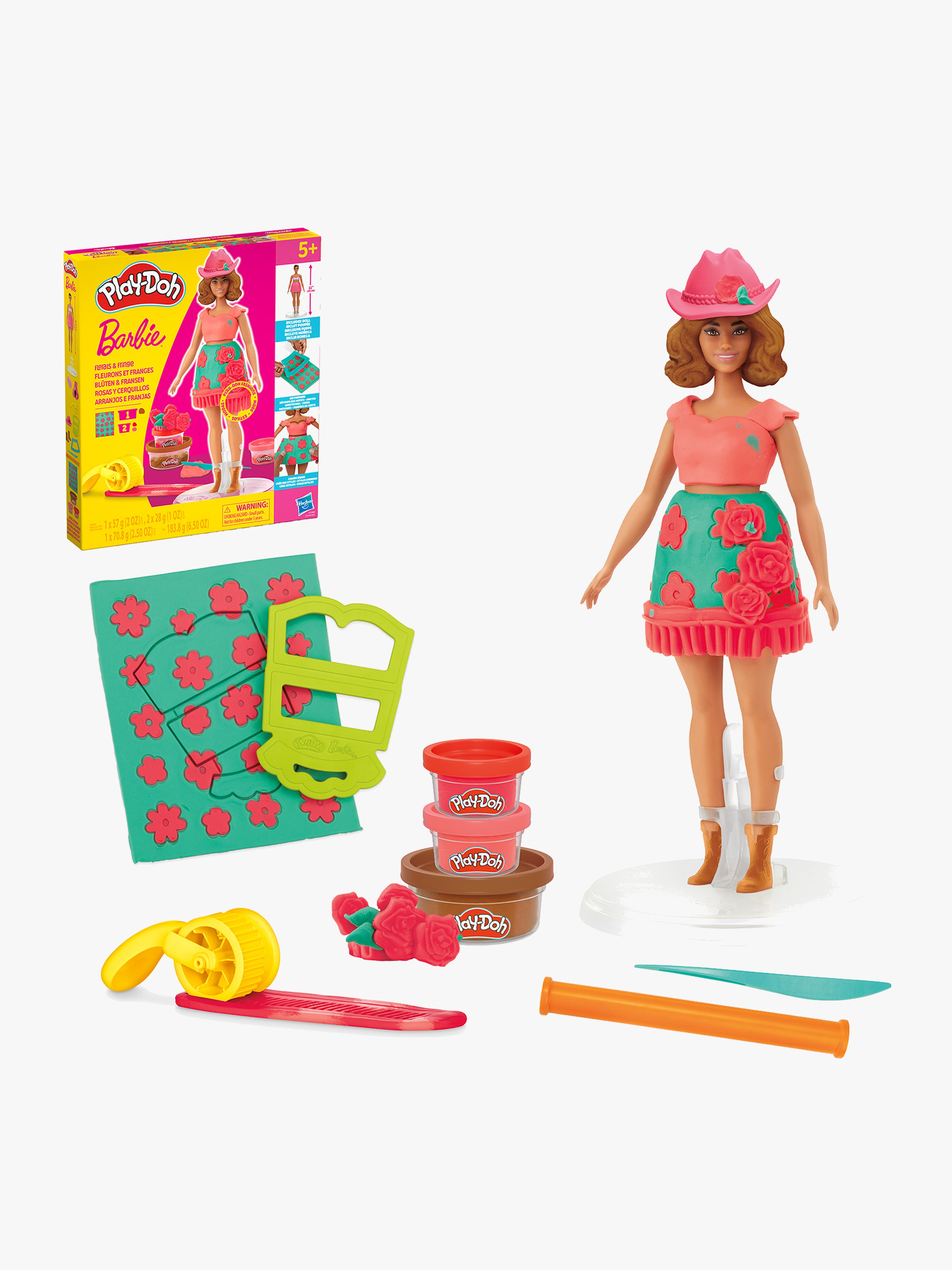 Play-Doh Barbie Leklera Blommor och Fransar