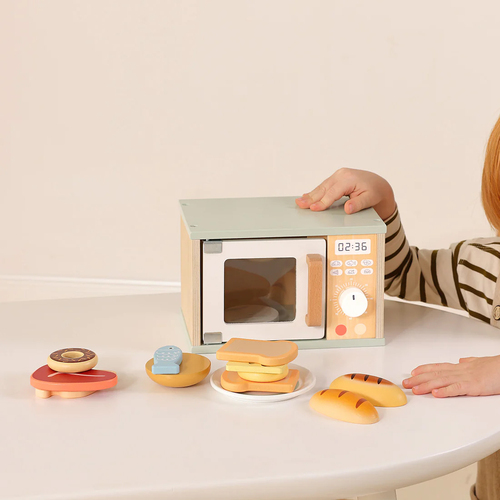 Tooky Toy Mikrovågsugn inkl. Mat