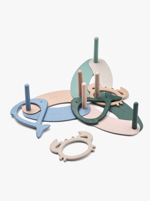 LIEWOOD Noova Ringkastningsspel Havsdjur, Peppermint Multi Mix