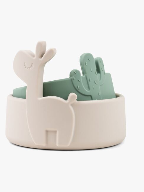 Done By Deer Skålset Lalee 2-Pack, Sand/Grön