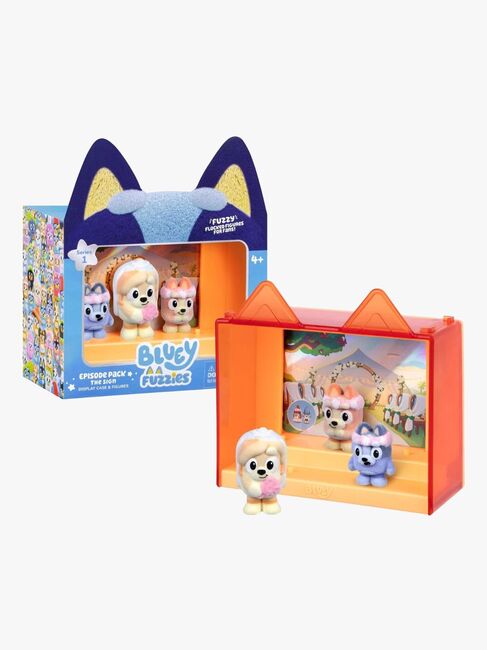 Bluey Fuzzies Figurset Episode 3-Pack Blandad