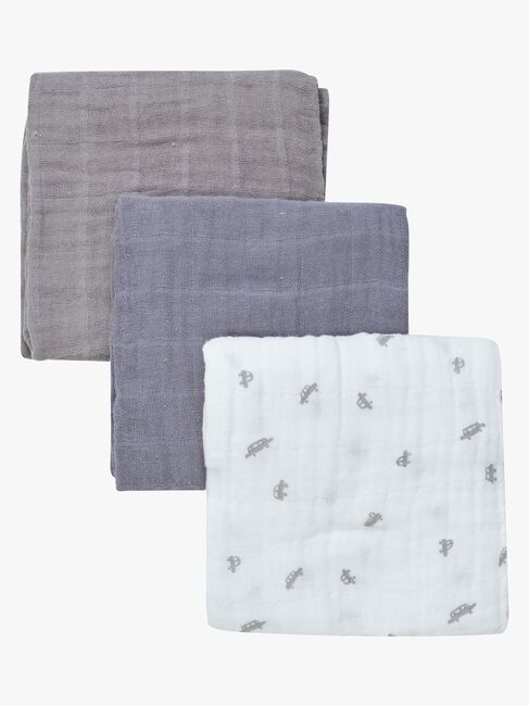 Pippi Muslinfilt 3-Pack, Tradewinds