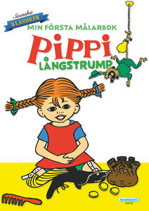 Kärnan Min första målarbok Pippi Långstrump