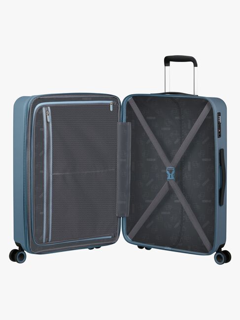 American Tourister Dynabelt Spinner Resväska 68L, Rainstorm Blue
