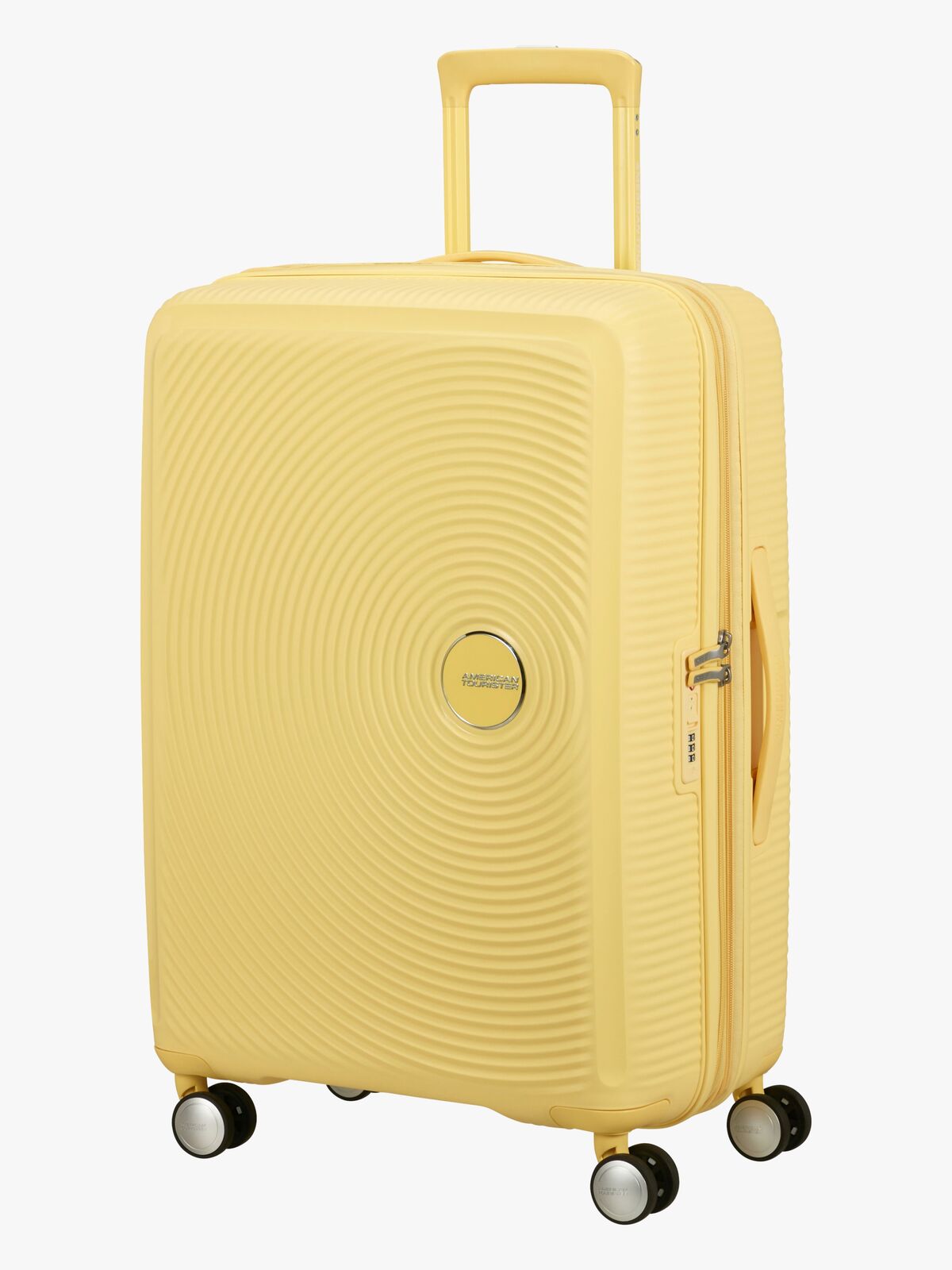 American Tourister Soundbox Spinner Resväska 71,5L, Pastel Yellow
