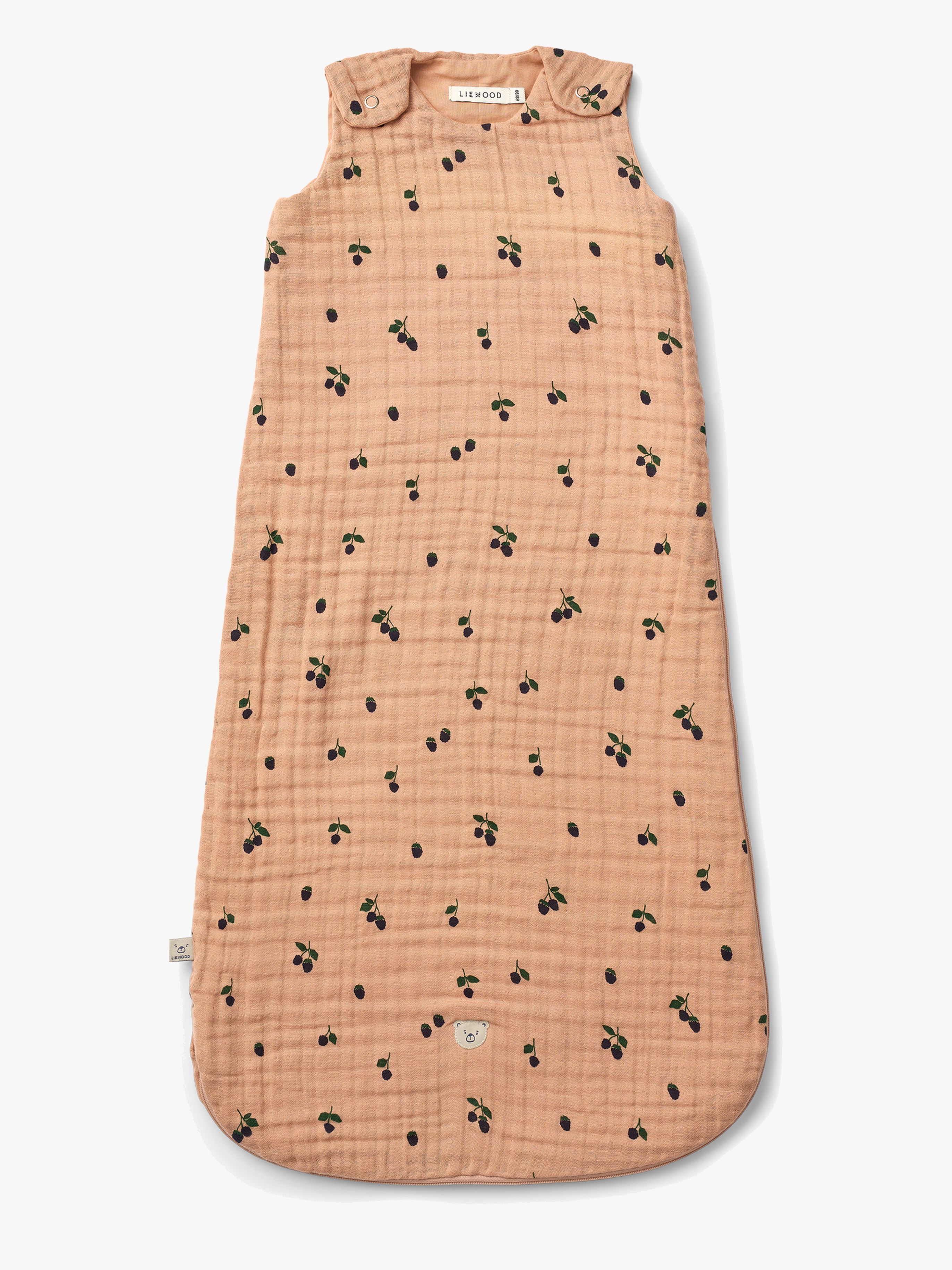 LIEWOOD Flora Sovpåse Stl 56-68, Mini Berry/Pale Tuscany