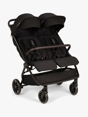 Nuna TRVL DUBL Syskonvagn, Chocolate