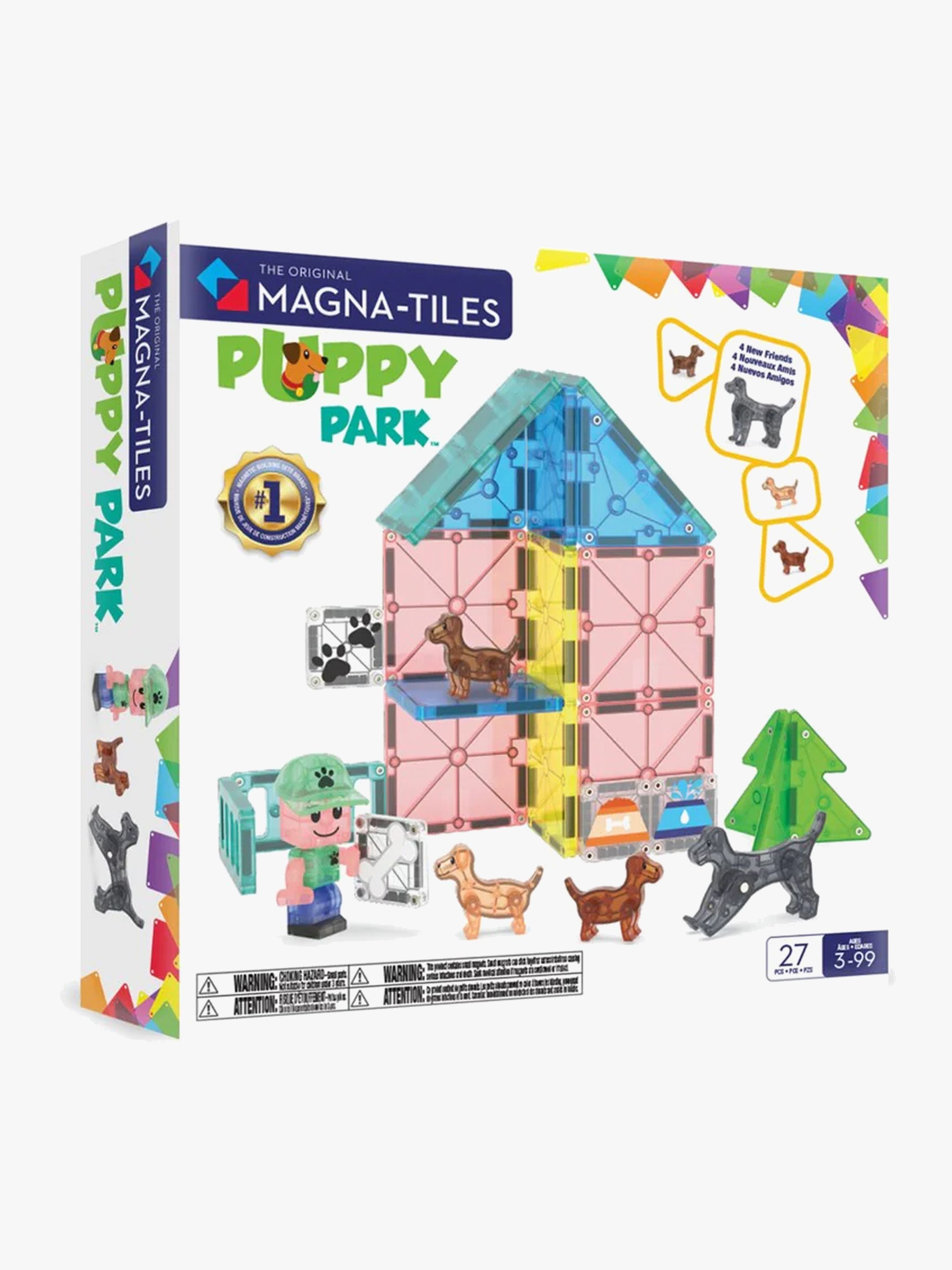 MAGNA-TILES Hundpark Magnetiska Byggklossar 27 Delar