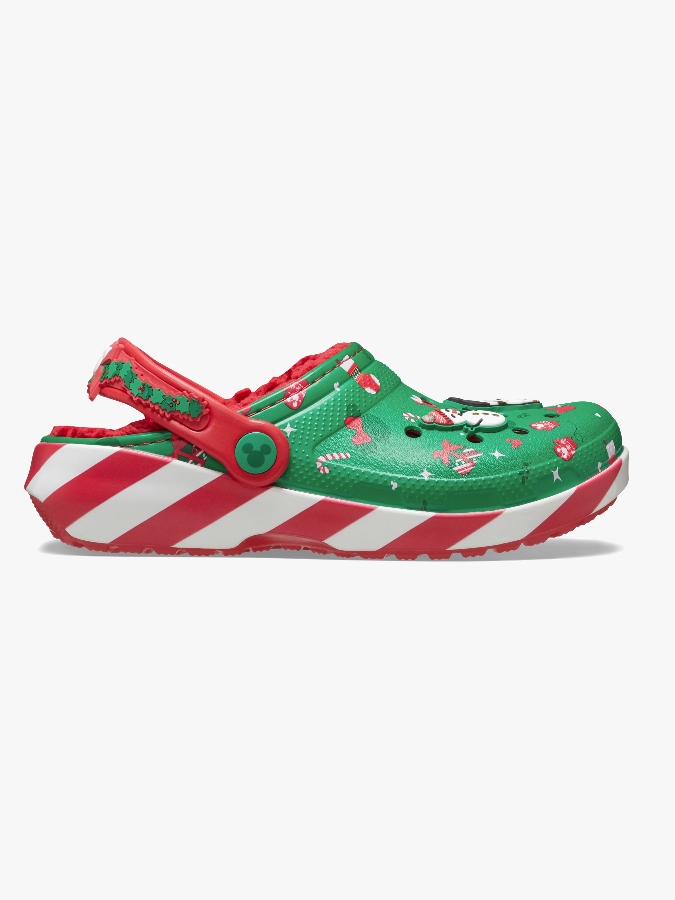Crocs Musse Pigg Classic Xmas Fodrade Tofflor, Multi, 30-31