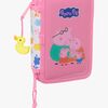 Greta Gris  Fyllt Dubbelpennfodral 29 Delar, Baby Pig