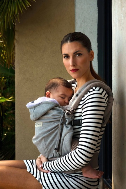 Love Radius HoodieCarrier 2 Bärsele, Athletic Grey