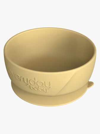 Everyday Baby Skål Silikon, Gul