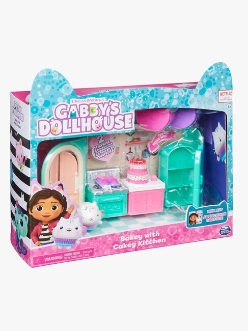 Gabby's Dollhouse Deluxe Room - Cakey's Kök
