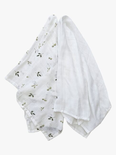 Summerville Organic Muslinfilt 2-Pack, Sprout