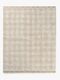 Lorena Canals Tvättbar Vichy Matta 150x180 cm, Ivory