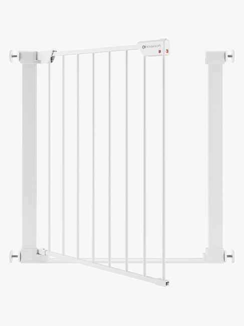 Kinderkraft SAFESNAP Spänngrind, Vit