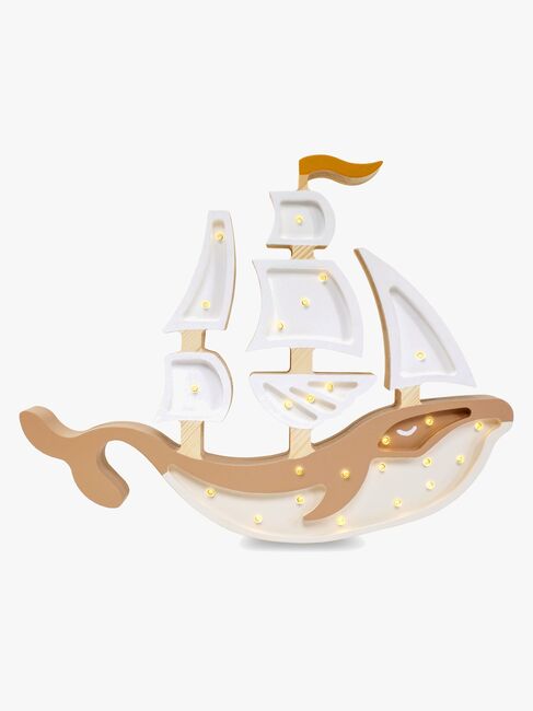 Little Lights Lampa Fartyg, Pirate Brown