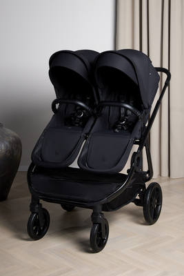 Beemoo Pro Twin 2 Søskendevogn, Coffee Black