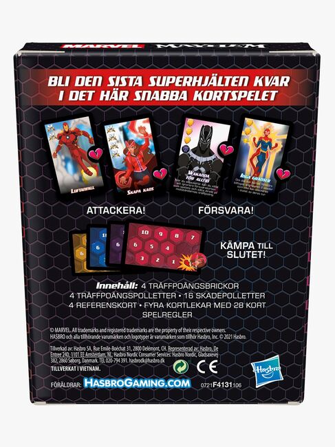 Hasbro Card Game Marvel Mayhem
