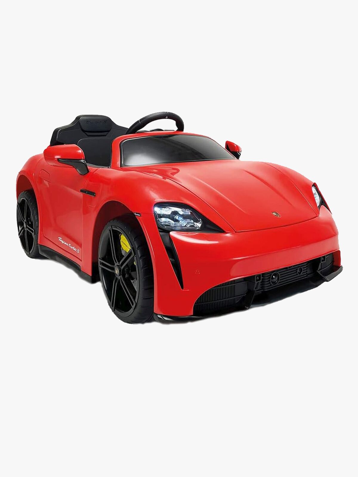 Porsche Taycan Elbil 12V, Röd