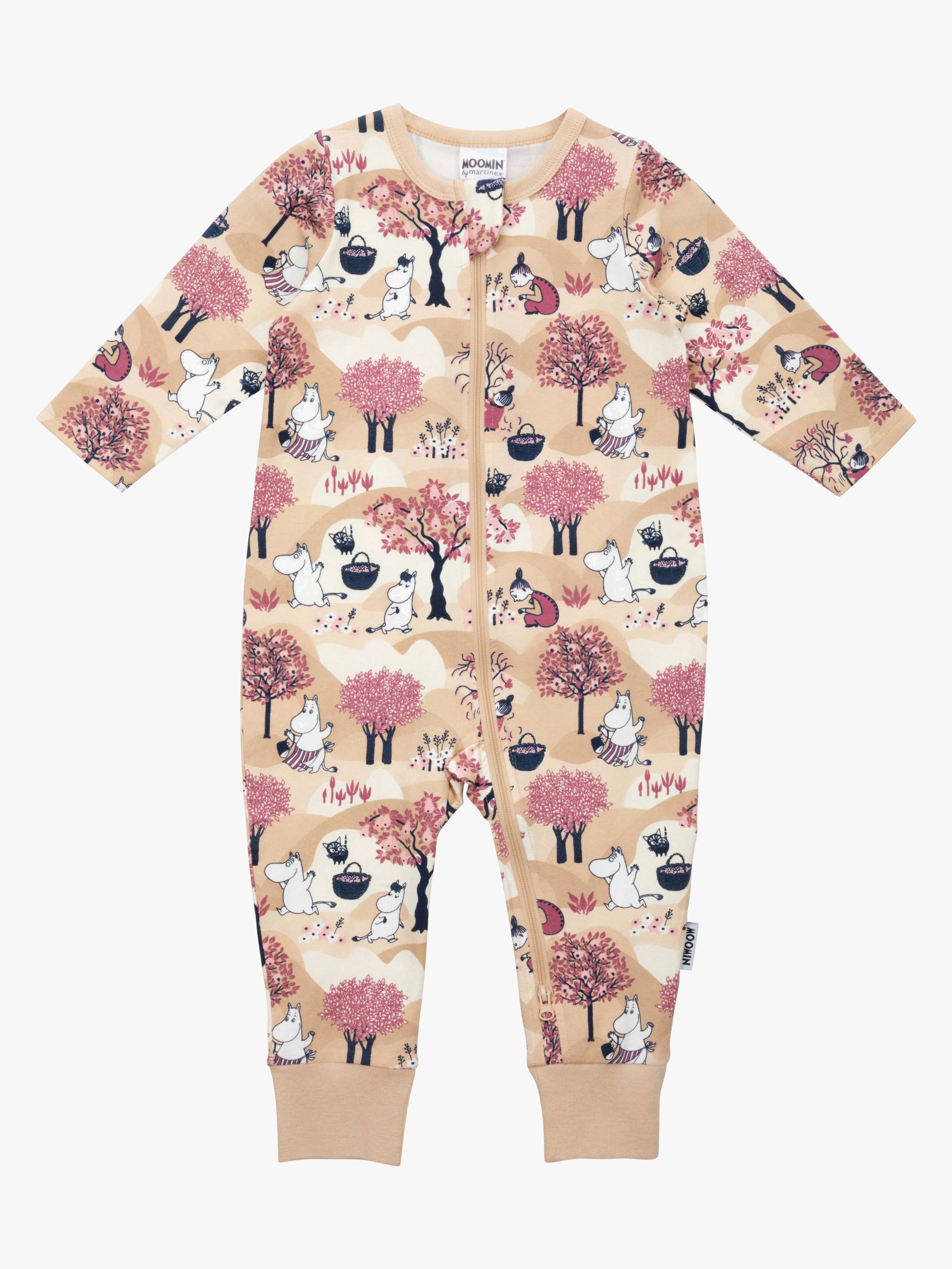 Moomin by Martinex Fruktskörd Pyjamas Baby, Beige, 80