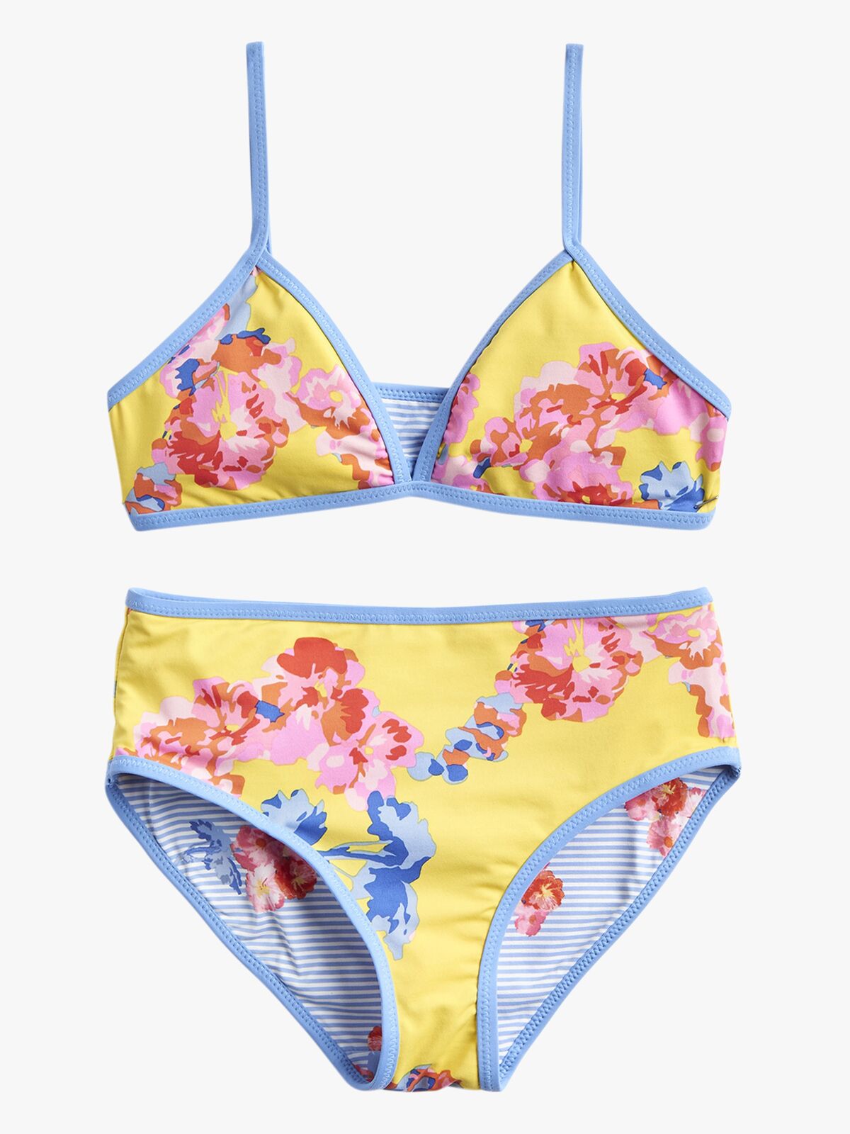 Tom Joule Tvåsidig Bikini, Yellow Floral