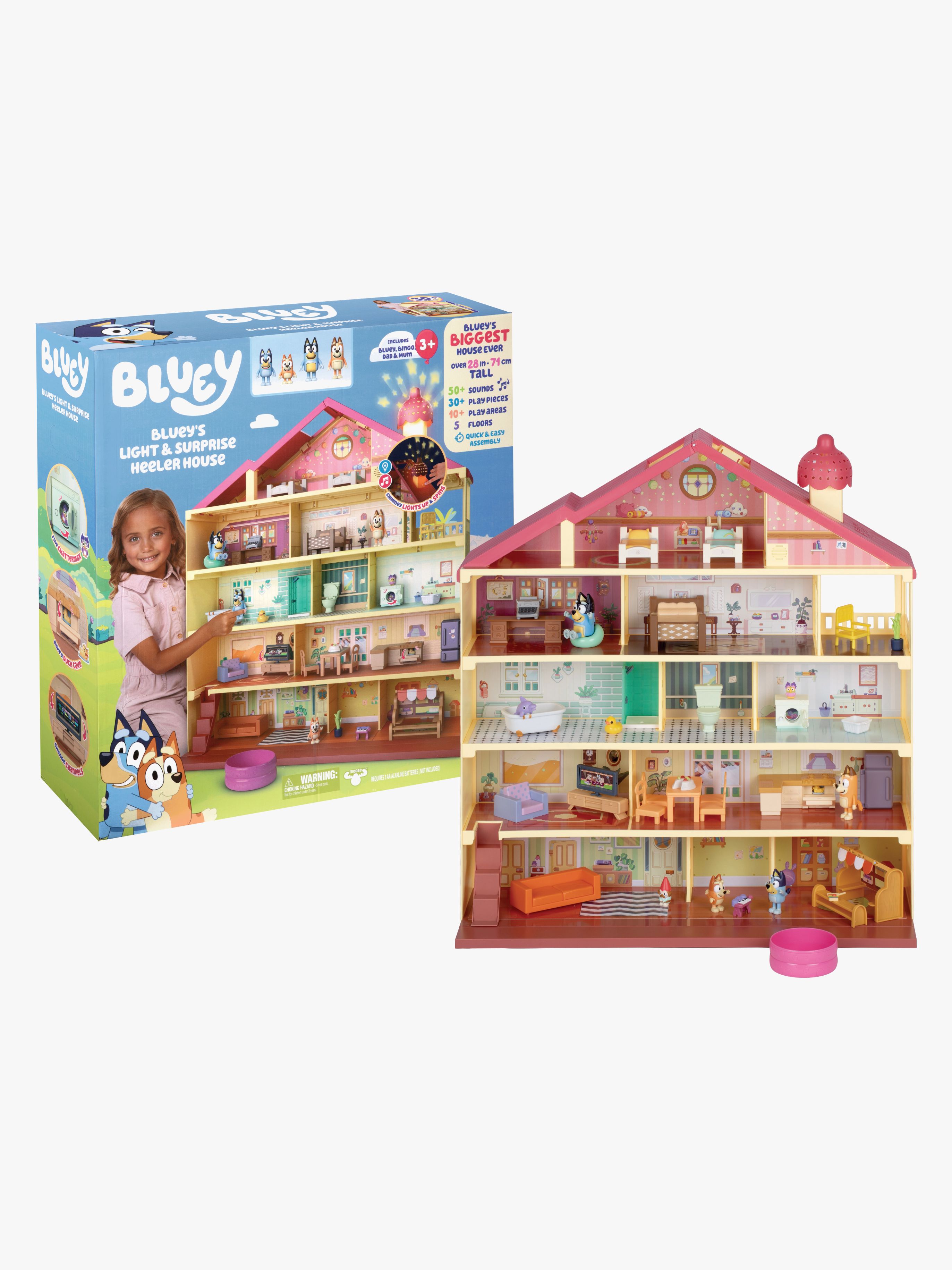 Bluey Lekset Deluxe Surprise Home