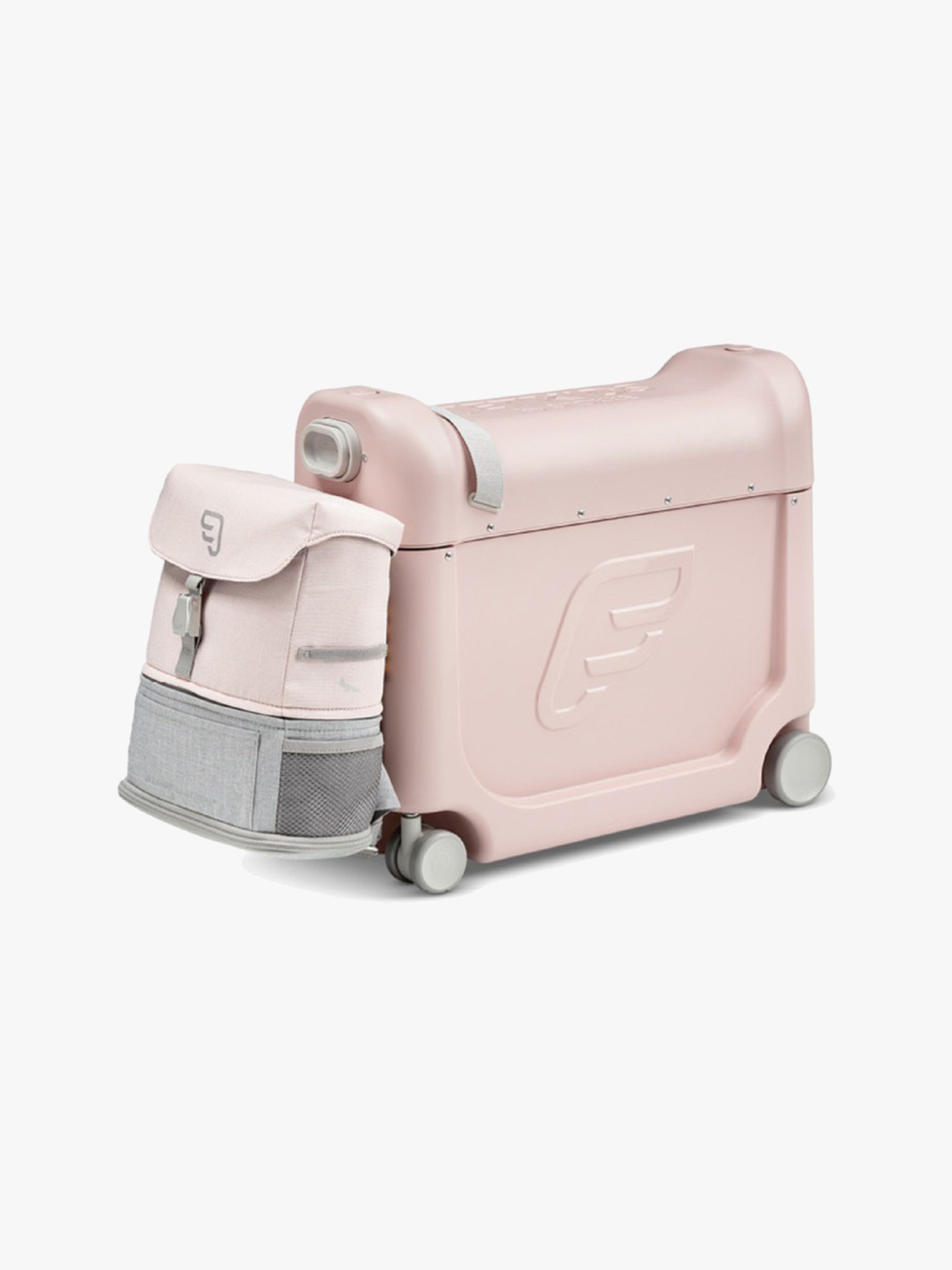 Stokke JetKids Resesäng och Ryggsäck Pink