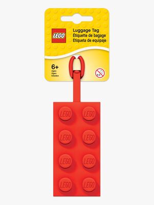 LEGO® Bagasjemerke, Rød