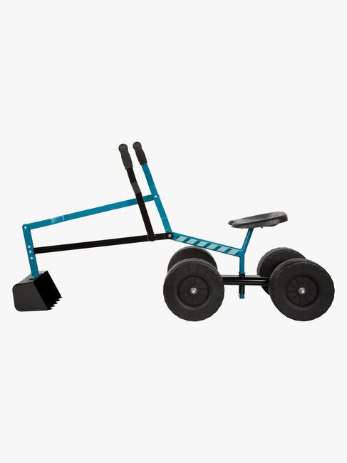 Small Foot Grävmaskin med Hjul, Blå