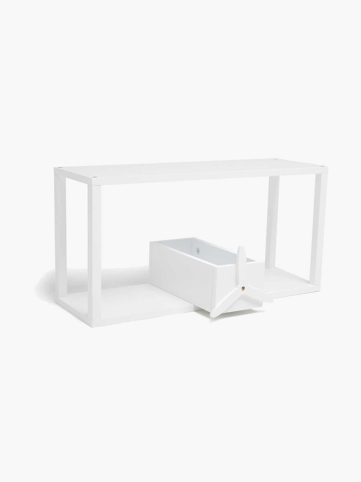 JLY  Flygplan Vägghylla, Vit