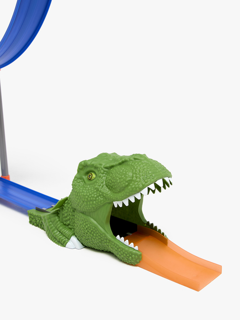 Alex's Garage Magnetisk Bilbana Dinosaurie 77 Delar