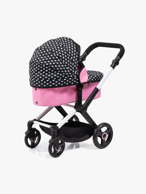 Bayer Design Xeo Dockvagn, Svart/Rosa