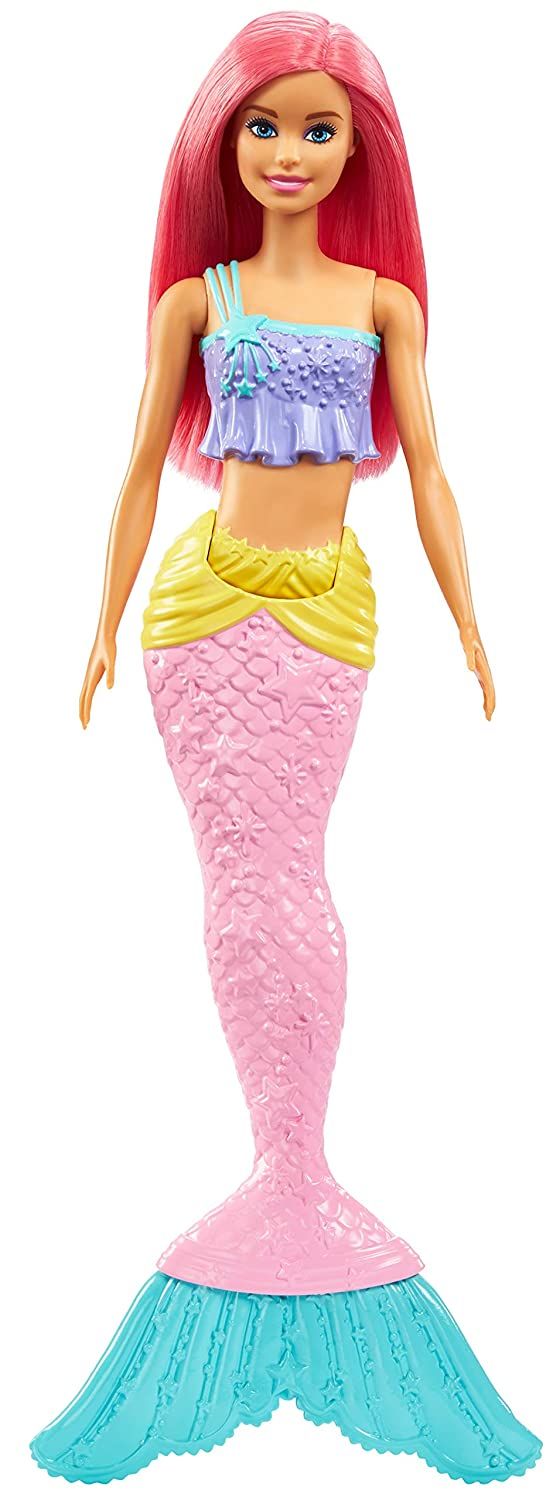 Barbie Dreamtopia Docka Mermaid Rosa/Gul