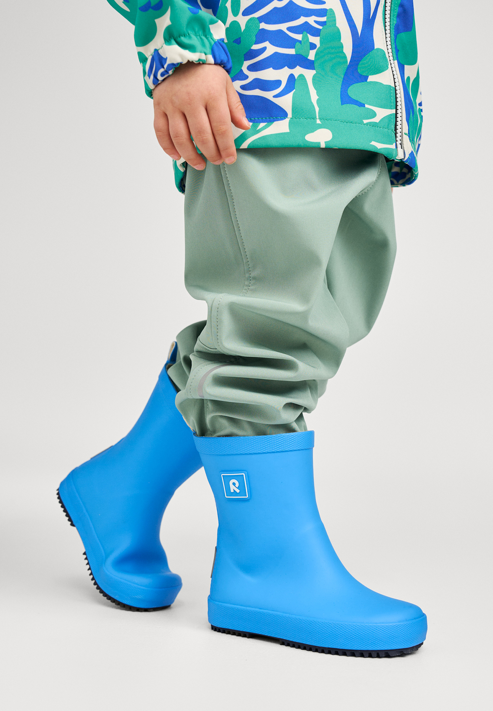 Reima Ankka Barefoot Gummistövlar, Cool Blue, 23