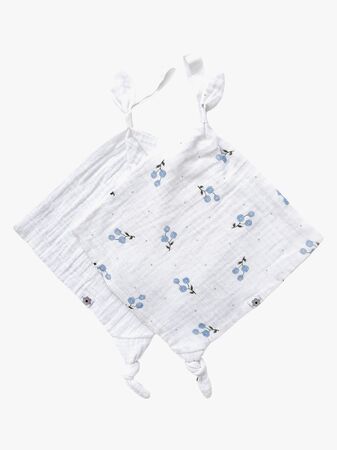 Summerville Organic Snuttefilt 2-Pack, Bluebell