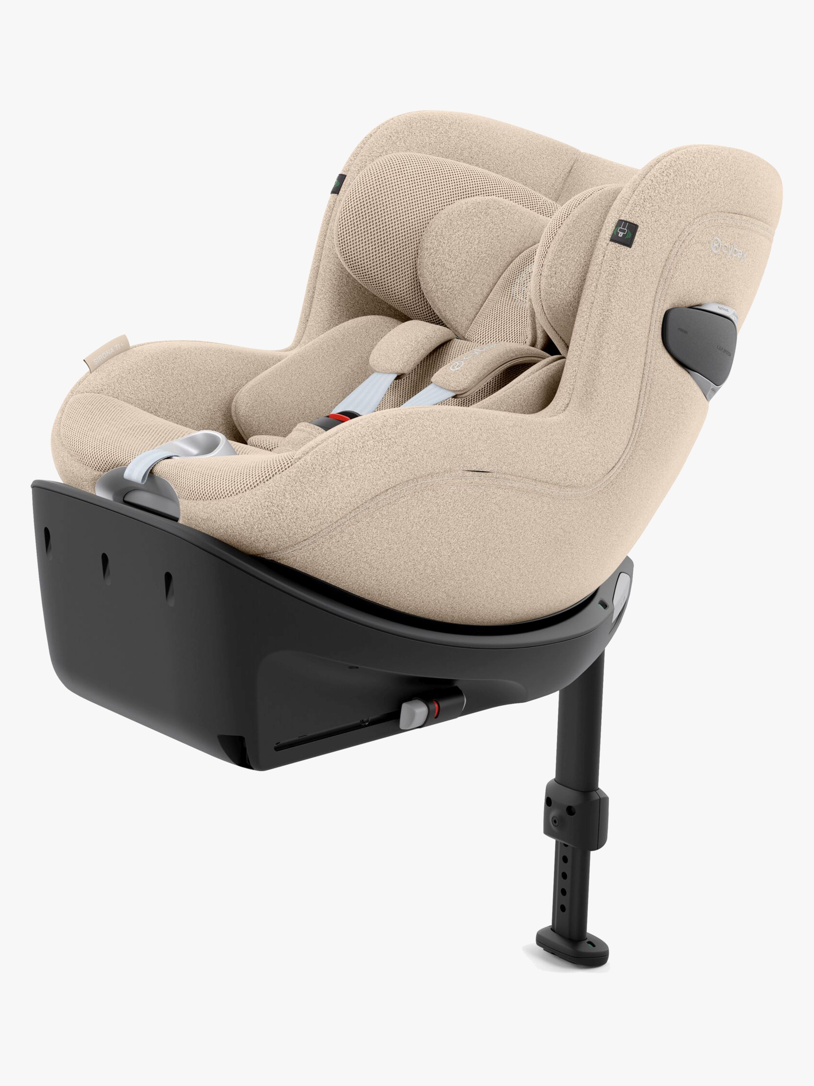 Cybex Sirona Ti i-Size Plus Bilbarnstol – bakåtvänd med sufflett, 0–4 år