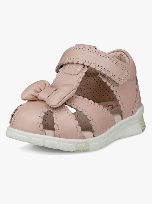 Ecco Mini Stride Sandaler, Rose Dust/Spray Metallic