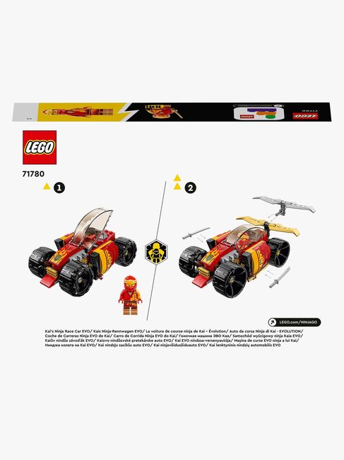 LEGO Ninjago 71780 Kais ninjaracerbil EVO