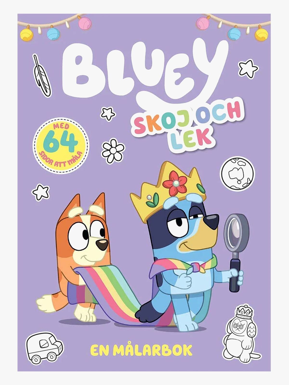 Bluey Målarbok Skoj och Lek