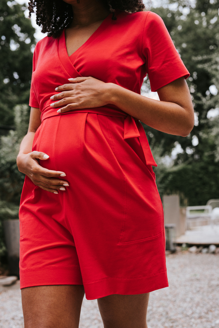 Boob Amelia Playsuit, Red