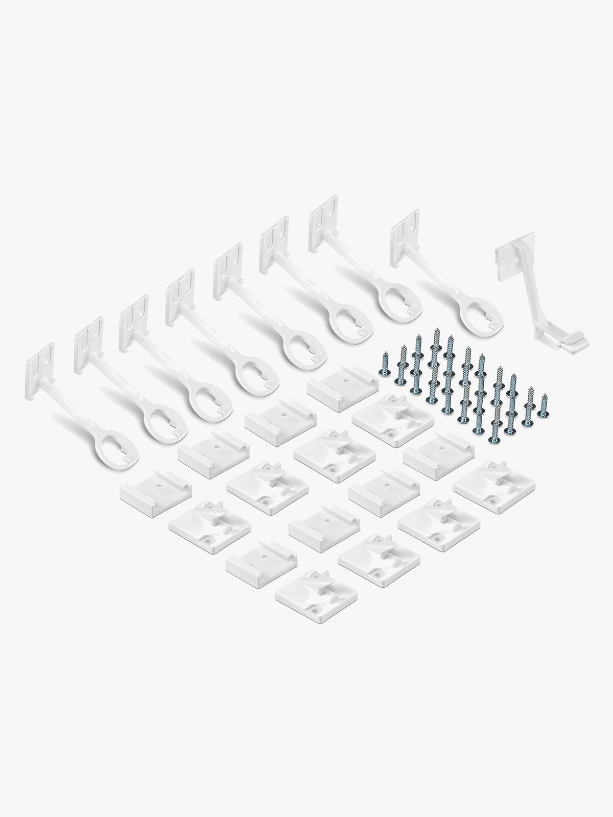 Reer Skåplås 8-Pack, Vit