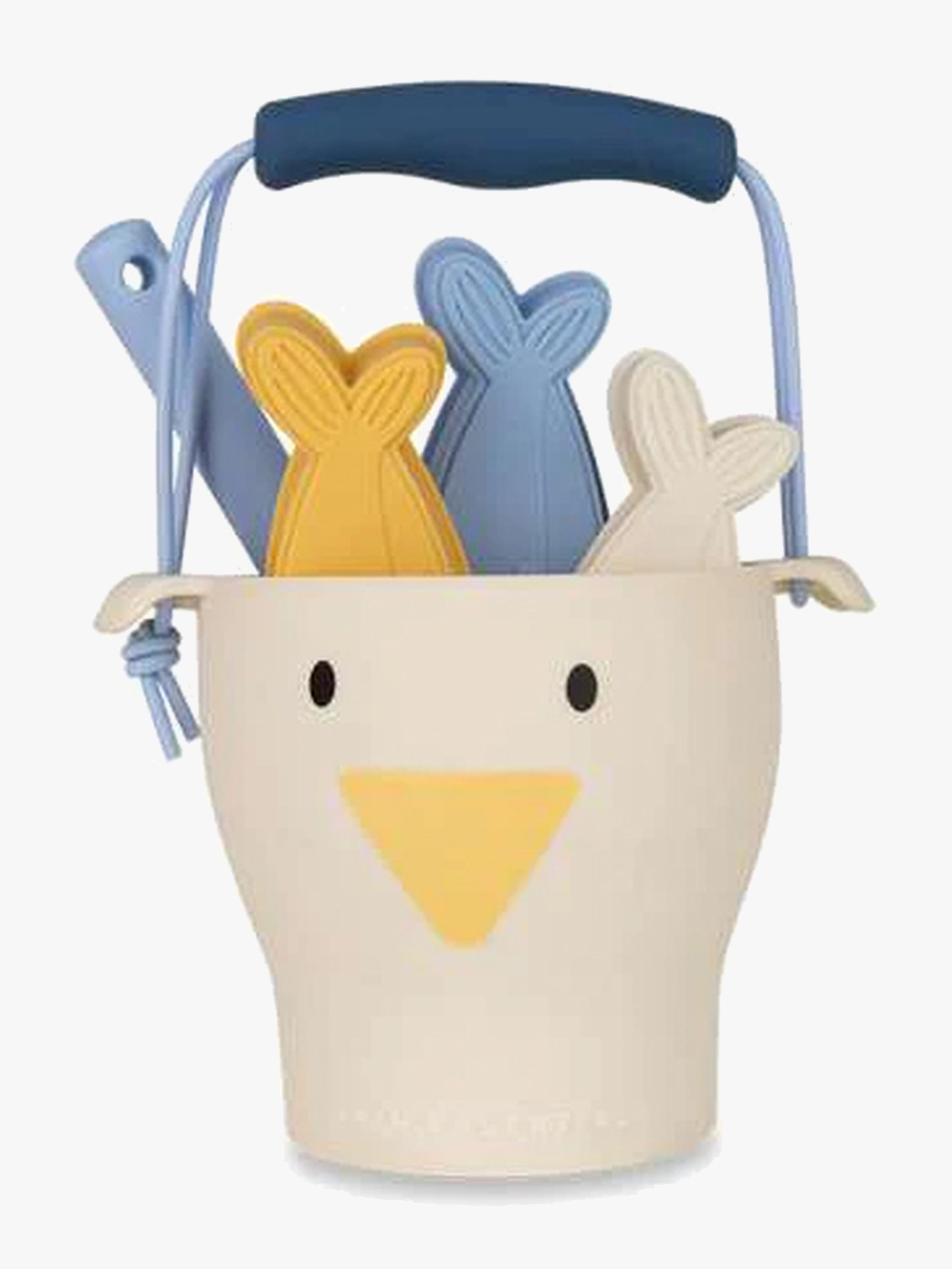 Swim Essentials Sunny Seagull Strandset 5 Delar i Silikon, White