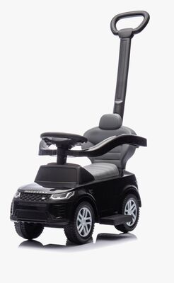 land rover gåbil, svart