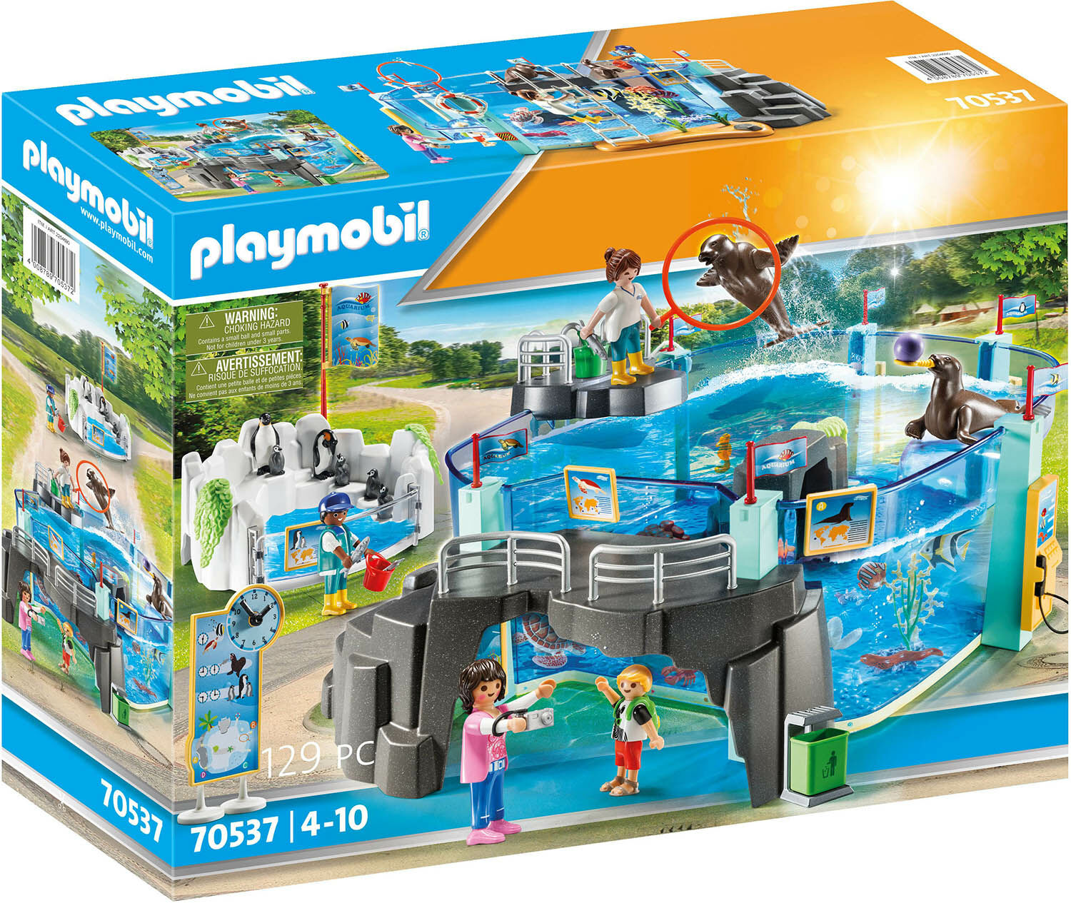Playmobil 70537 Family Fun Lekset En Dag På Akvariet
