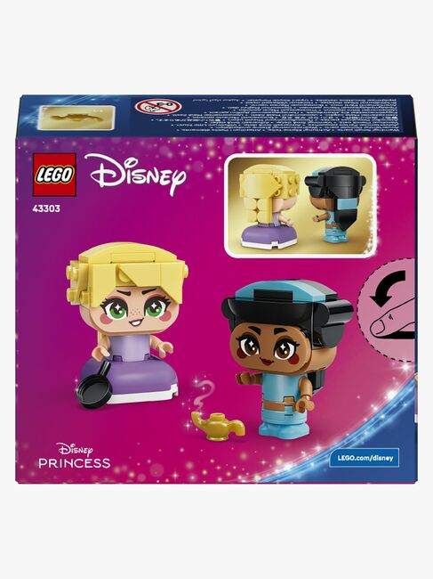 LEGO Disney Princess 43303 Jasmine och Rapunzel i miniformat